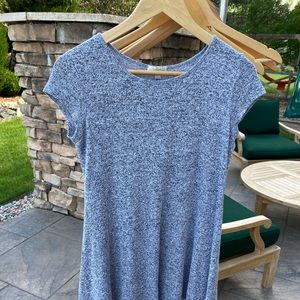 Grey girl’s short sleeve casual dress